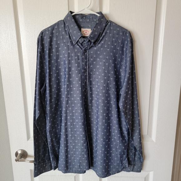 Brooks Brothers Red Fleece Dress Shirt - Picture 1 of 9